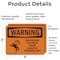 Signmission High Voltage Electrical Room With Symbol OSHA Warning Sign, Vinyl Decal, 5in W x 3.5in L, 2PK OS-2PACK-WS-D-35-L-12179 - alternate 4